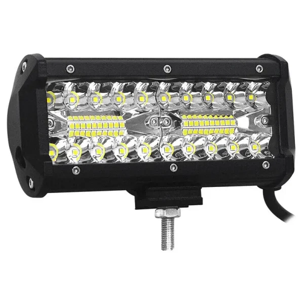 LED pracovné svetlá 120W – set 2 kusy, 8D optika, 17 cm