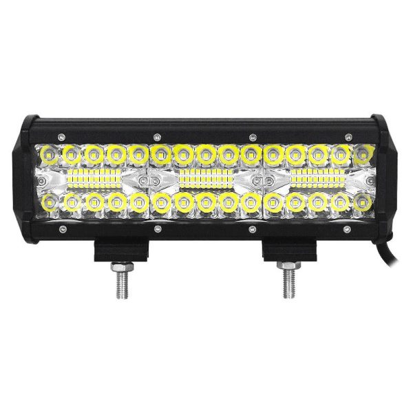 180W LED svetelná rampa trojradová 24cm 8D