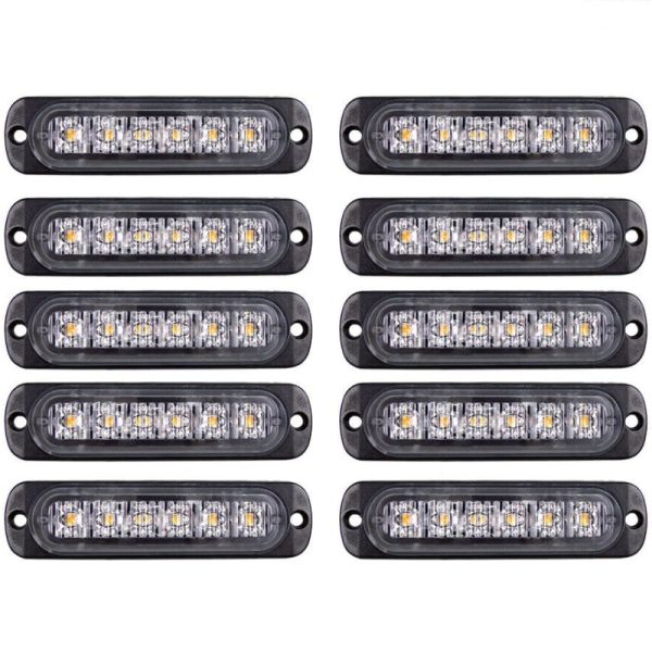 LED SET výstražné svetlá 18W 12/24V