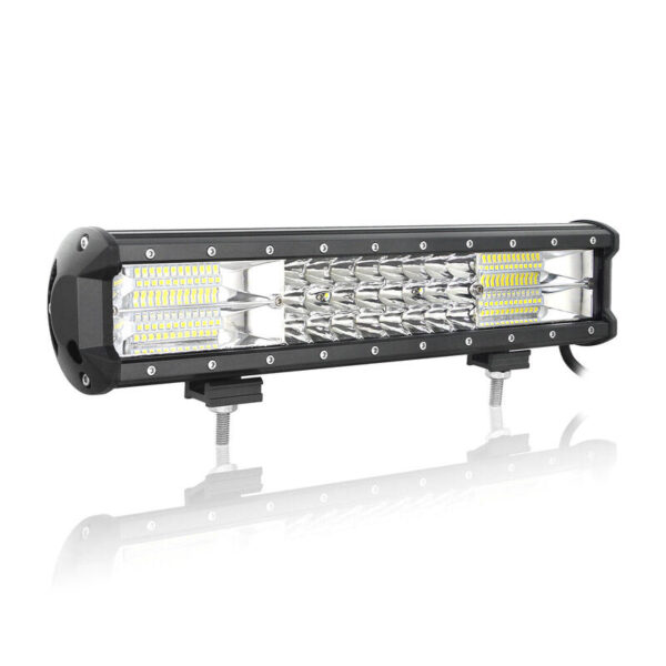 216W LED svetelná trojradová pracovná rampa 38cm