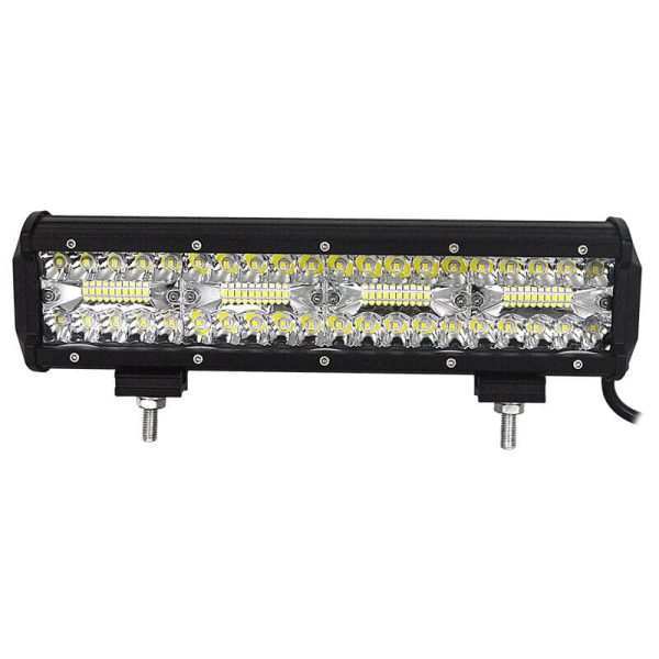 240W LED svetelná rampa trojradová 30cm 8D