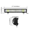 252W LED svetelná pracovná rampa 45cm, COMBO (diaľkové svetlo / rozptylové svetlo)