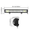 LED SET 288W rampa, držiak pod ŠPZ, inštalačné káble