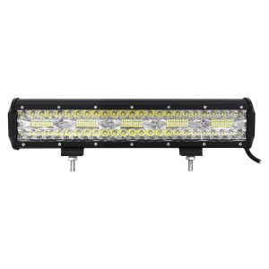 300W LED svetelná rampa trojradová 38cm 8D