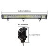 468W LED svetelná pracovná rampa 86cm, COMBO (diaľkové svetlo / rozptylové svetlo)