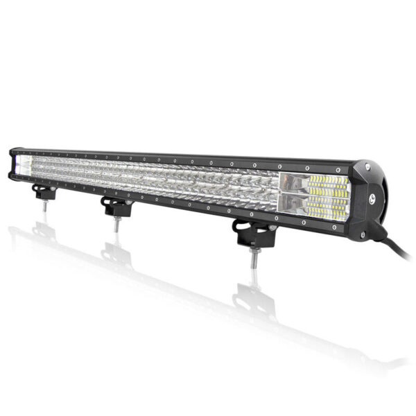 612W LED svetelná pracovná rampa 114cm, COMBO (diaľkové svetlo / rozptylové svetlo)