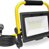 LED 50W prenosný reflektor so stojanom 230V