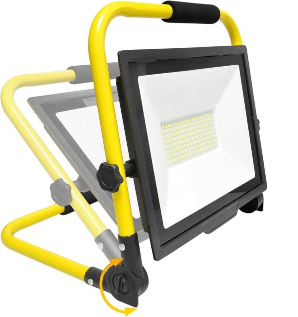 LED 50W prenosný reflektor so stojanom 230V