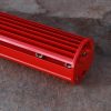 LED 7D svetelná trojradová pracovná rampa RED