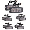 LED SET 10x výstražné svetlá 36W 12/24V