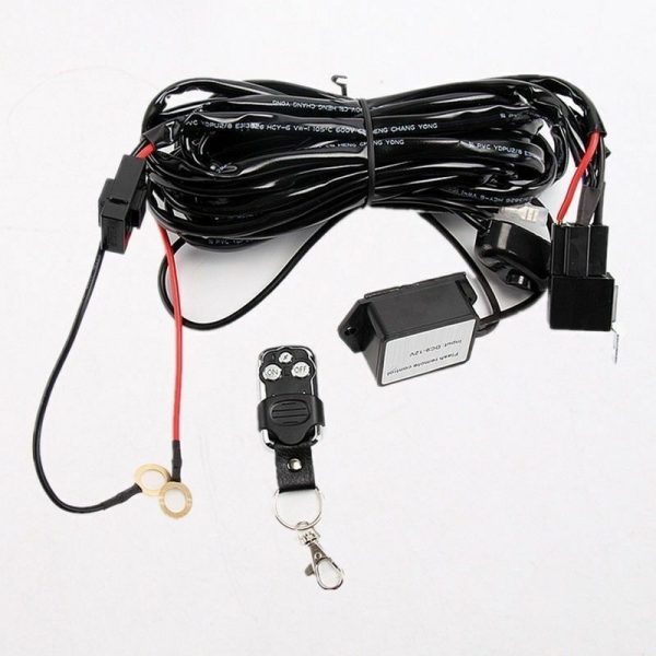 Inštalačný set diaľkové 30A káble 12V pre LED svetelnú rampu, LED svetlá