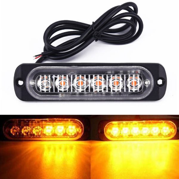 LED výstražné svetlo 18W 12/24V
