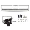 150W LED svetelná jednoradová pracovná rampa 80cm