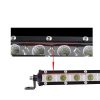 LED svetelná jednoradová pracovná rampa 17cm