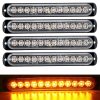 LED SET 4x výstražné svetlá 36W 12/24V LONG