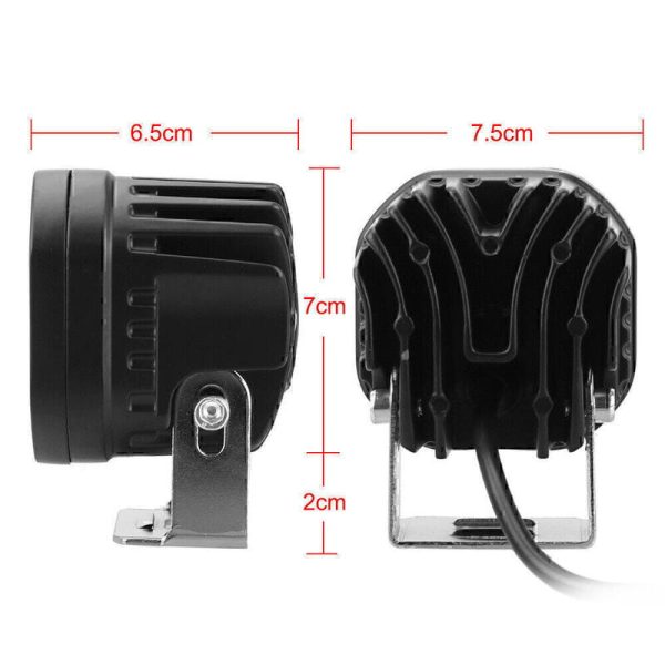 LED SET 2x 40W pracovné svetlá