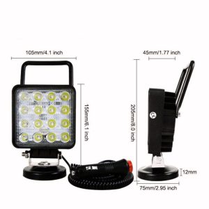 LED SET 48W pracovné svetlo, magnetické