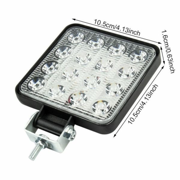 LED SET 2x 48W pracovné svetlá slim