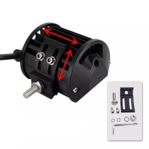 60W pracovné svetlá set 2 kusy 10cm 8D