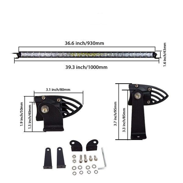 180W Super slim pracovné LED svetlo 93cm