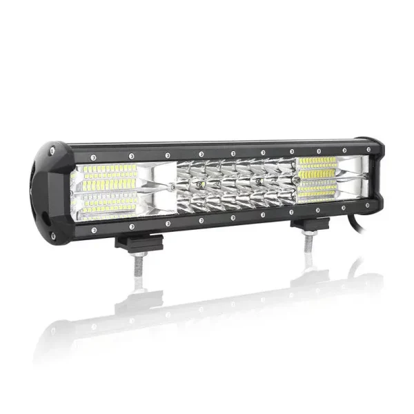 216W LED trojradová rampa 38 cm 7D – combo osvetlenie, IP67, 12–24V