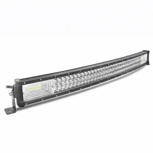 405W LED rampa trojradová zakrivená 83cm 7D