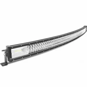 675W LED rampa trojradová zakrivená 134cm 7D