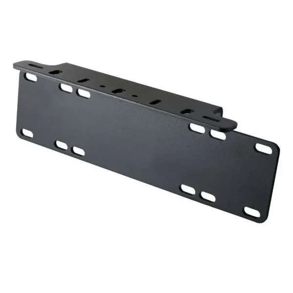 Držiak a podložka pod ŠPZ pre LED rampu je praktickým príslušenstvom umožňujúcim bezpečné a pevné uchytenie LED rampy