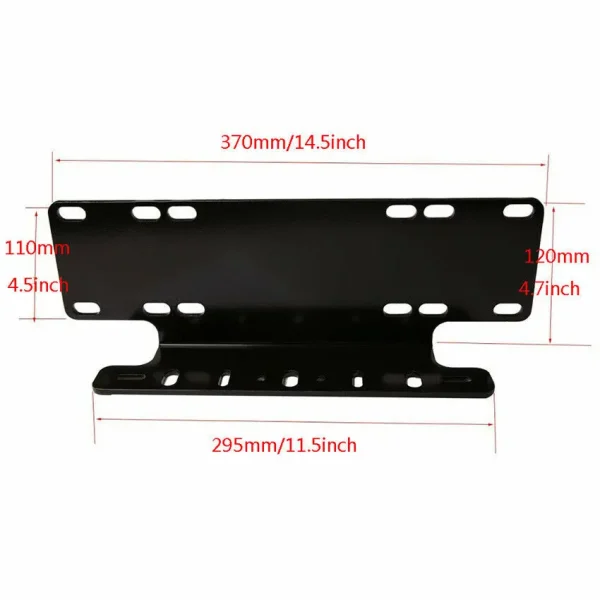 Držiak A pod ŠPZ pre LED rampu