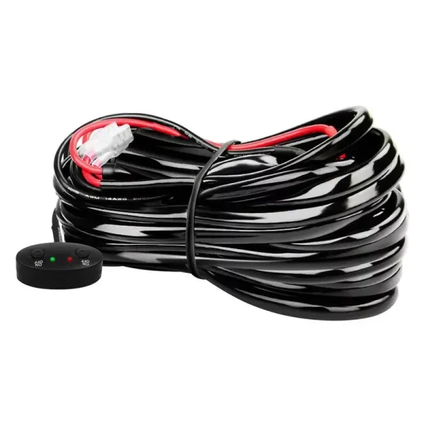 Inštalačný set 40A káble 12V LED svetlá 3 vodiče Pre bezpečné napojenie LED rámp, pracovných i výstražných svetiel.