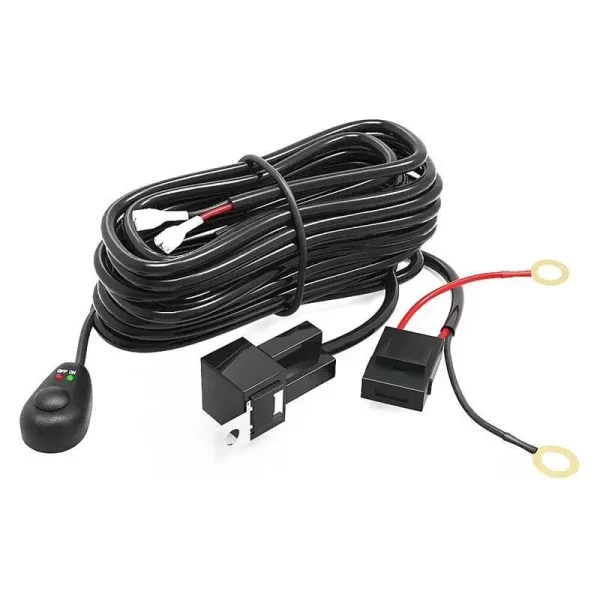 Inštalačný set 40 A pre 12 V LED svetlá. Pre jednoduché napojenie LED rámp a pracovných svetiel.