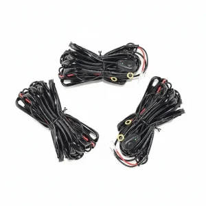 3x Inštalačný set 40A káble 12V pre LED svetlá