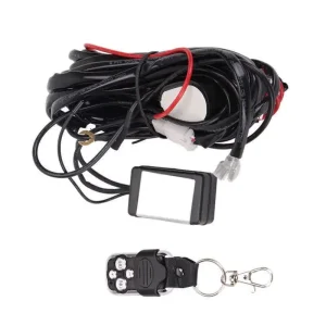 Inštalačný set 12 V s diaľkovým ovládaním pre LED svetlá. Pohodlné diaľkové zapínanie LED rámp alebo prídavných svetiel.