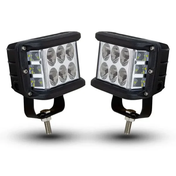 LED set 2×60W pracovné svetlá – 20 LED čipov, napájanie 10–30V, IP67 krytie