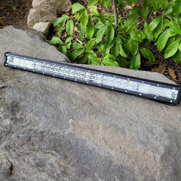 180W LED svetelná dvojradová slim rampa 50 cm – combo osvetlenie, IP67, 12–24V