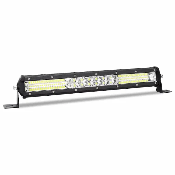 144W LED svetelná dvojradová slim rampa 38 cm – combo osvetlenie, IP67, 12–24V