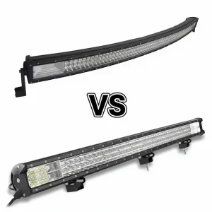 Rovná vs. Zakrivená LED rampa: Ktorá je pre vás lepšia a prečo?